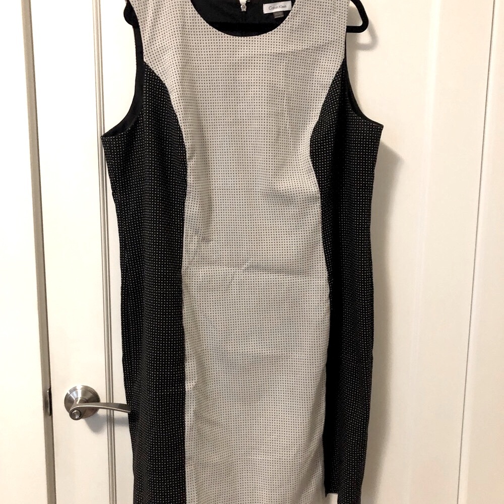 Calvin Klein sheath dress with stretch